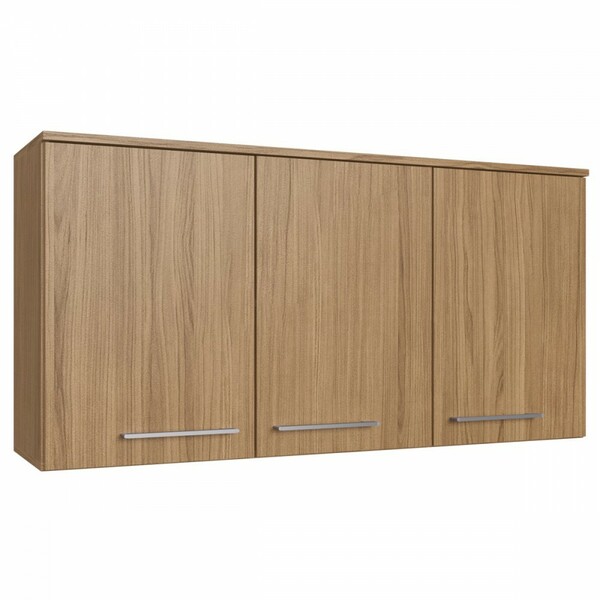 Armário Aéreo Cozinha 3 Portas 2 Prateleiras Naturalle Co8300