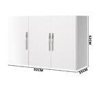 Armário Aéreo Cozinha 3 Portas Branco Santiago Passe Bem