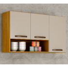 Armário Aéreo Cozinha 3 Portas Maísa