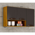 Armário Aéreo Cozinha 3 Portas Maísa