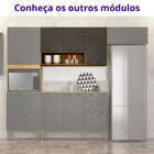 Armário Aéreo Cozinha 3 Portas Maísa