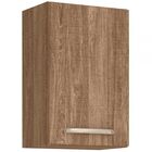 Armário Aéreo Cozinha 40 Cm Loá 1 Porta Carvalho Rústico - Ni