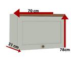 Armário Aéreo Cozinha 70cm Iluminata 100% Mdf 1 Porta Bascula