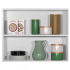 Armário Aéreo Cozinha 80 Cm Loá 2 Portas Branco - Nicioli