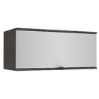 Armário Aéreo Cozinha 80 Cm Nox 1 Porta Basculante H789 Onix/