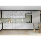 Armário Aéreo Cozinha 80 Cm Nox 1 Porta Basculante H789 Onix/