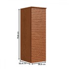 Armário Aéreo Cozinha Auris 1 Porta 100% Mdf Canela - Genialf