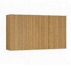 Armário Aéreo Cozinha Dakota 120 Cm 3 Portas Cinamomo - Valde