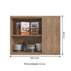 Armário Aéreo Cozinha De Canto Ten Ph3062 Cinza/argila - Éder