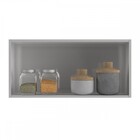 Armário Aéreo Cozinha Em Aço Mirage New 3 Portas Branco - Tel