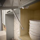 Armário Aéreo Cozinha Florença 120cm 2 Porta Basculante Com V