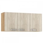 Armário Aéreo Cozinha Max 3 Portas Carvalho/blanche - Fellicci