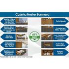 Armário Aéreo Cozinha Modulado  Baronesa C/ 2 Portas Freijo/o