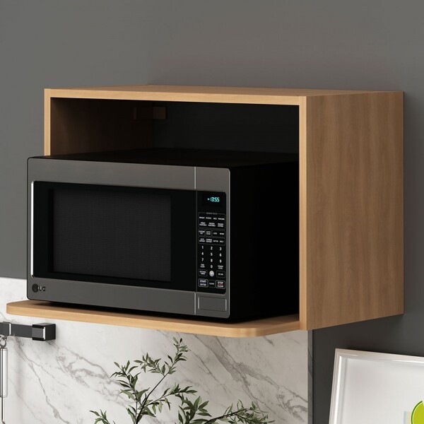 Armário Aéreo Cozinha Para Microondas Cz3103 Freijó - Tecno M