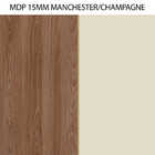 Armário Aéreo Cozinha Style 2 Portas Com Espelho Manchester -