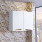 Armário Aéreo Cristal Arte Móveis Branco