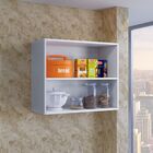 Armário Aéreo Cristal Arte Móveis Branco