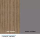 Armário Aéreo Cristaleira 80cm 2 Portas Isa Luciane Móveis -