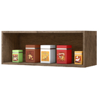 Armario Aereo De 80 Cm 01 Porta Basculante Milla Castanho