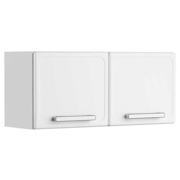 Armário Aéreo De Aço 2 Portas 7004 Gourmet Bertolini Branco