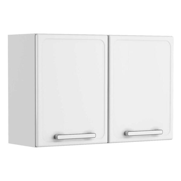 Armário Aéreo De Aço 2 Portas 7005 Gourmet Bertolini Branco
