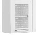 Armário Aéreo De Aço 2 Portas Com Vidro Temperado 7006 Gourme