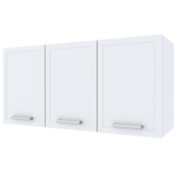 Armário Aéreo De Aço Apolo Flat 1.20 Branco 87758 Cozimax