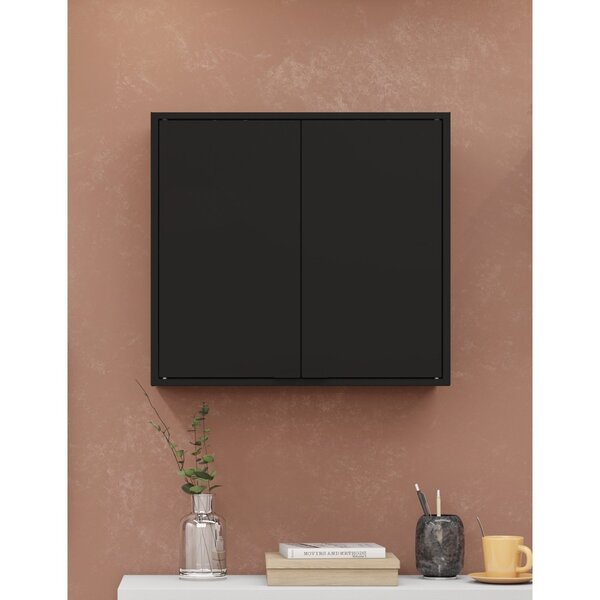 Armário Aéreo De Aço Multiuso Aço 2 Portas Smart Itatiaia Pre