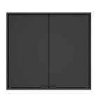 Armário Aéreo De Aço Multiuso Aço 2 Portas Smart Itatiaia Pre