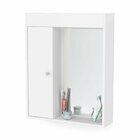 Armário Aéreo De Banheiro 1 Porta Politorno