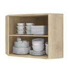 Armário Aéreo De Canto 2 Portas Áustria Casamia