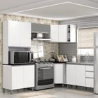 Armário Aéreo De Canto Evidence 2 Portas 70 Cm Poliman