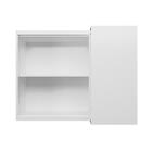 Armário Aéreo De Canto Évora 1 Pt Branco Ártico