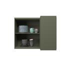 Armário Aéreo De Canto Évora 1 Pt Verde Hill