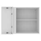 Armário Aéreo De Canto Madesa Stella 1 Porta - Branco
