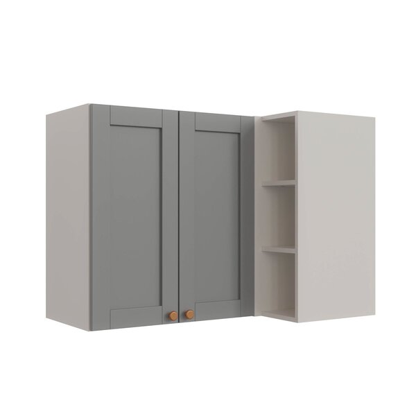 Armário Aéreo De Canto Reto 2 Portas 3 Nichos Arizona Cabecas