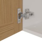 Armário Aéreo De Canto Reto 2 Portas 3 Nichos Arizona Cabecas