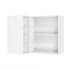 Armário Aéreo De Canto Reto Celeste Kappesberg 100% Mdf 1 Por