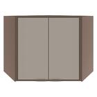 Armário Aéreo De Canto Suspenso Parede Multiuso Cozinha 2 Por