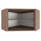 Armário Aéreo De Canto Suspenso Parede Multiuso Cozinha 2 Por