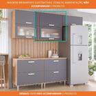 Armário Aéreo De Cozinha 100%mdf 80cm 2 Portas Basculantes 1