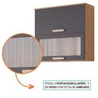 Armário Aéreo De Cozinha 100%mdf 80cm 2 Portas Basculantes 1
