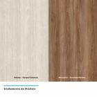 Armário Aéreo De Cozinha 120 Cm 1 Porta Fechada 2 Portas Com