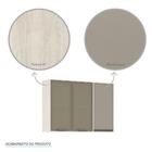 Armário Aéreo De Cozinha 120 Cm 1 Porta Fechada 2 Portas Com