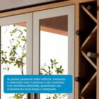 Armário Aéreo De Cozinha 120cm 2 Portas Com Vidro Reflecta 10