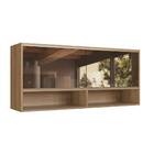 Armário Aéreo De Cozinha 120cm 2 Portas De Vidro Ve2820 Linha