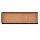 Armário Aéreo De Cozinha 120cm 3 Portas Classic Preto - Poque