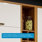 Armário Aéreo De Cozinha 120cm Com 2 Portas Basculantes 100%