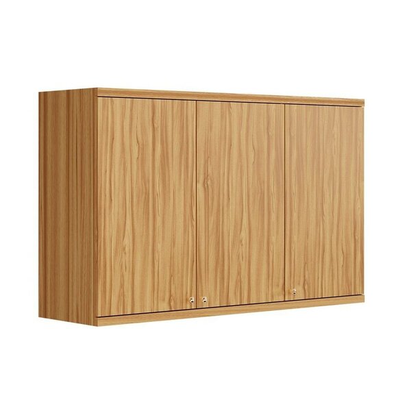 Armário Aéreo De Cozinha 120cm Com 3 Portas 100% Mdf Noruega