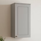 Armário Aéreo De Cozinha 1 Porta Americana Cinza